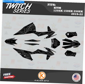 Graphics decal kit KTM 125SX 150SX 250SX 2019 2020 2021 2022 Twitch-̃OtBbNLbg -  Graphics Kit for KTM 125SX 150SX 250SX 2019 2020 2021 2022 Twitch - Smoke