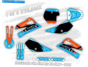 Graphics decal kit KTM SX 50 SX50 1997 1998 1998 1999 2000 2001�f�J�[��MX��Nitromx�O���t�B�b�N�L�b�g NitroMX Graphic Kit for KTM SX 50 SX50 1996 1997 1998 1999 2000 2001 Decals MX�y���s�A���i�z