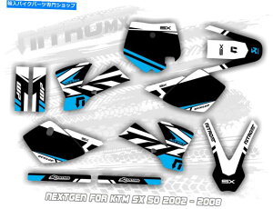 Graphics decal kit KTM SX 50 SX50 2002 2003 2005 2005 2006 2007 2007 2008�f�J�[���pNitromx�O���t�B�b�N�L�b�g NitroMX Graphic Kit for KTM SX 50 SX50 2002 2003 2004 2005 2006 2007 2008 Decals�y���s�A���i�z