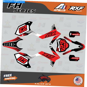 Graphics decal kit Apollo RXF FreeridẽOtBbNLbg150 190 FHV[Y -  Graphics Kit for Apollo RXF Freeride 150 190 FH Series- Red