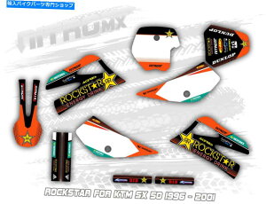 Graphics decal kit KTM SX 50 SX50 1997 1998 1998 1999 2000 2001�f�J�[��MX��Nitromx�O���t�B�b�N�L�b�g NitroMX Graphic Kit for KTM SX 50 SX50 1996 1997 1998 1999 2000 2001 Decals MX�y���s�A���i�z