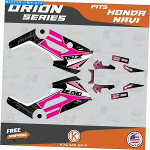 Graphics decal kit z_ir̃OtBbNLbgi2016-2022jorion-pink Graphics Kit for HONDA NAVI (2016-2022) ORION-pink