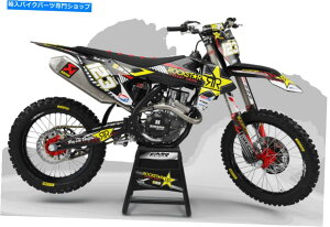 Graphics decal kit 80 Cr Motocross MX ATV QuadOtBbNXtfJ[LbgfRbNX^[ 80 CR MOTOCROSS MX ATV QUAD GRAPHICS FULL DECAL KIT DECO ROCKSTAR