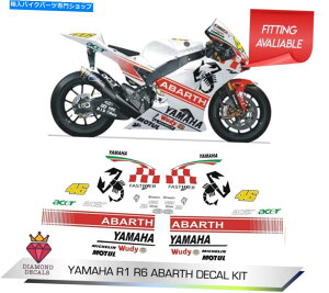 Graphics decal kit ���}�nR1 R6�A�o���g�g���b�N�f�C�o�C�N�r�j�[���O���t�B�b�N�X�L�b�g24���ԃ|�X�g Fits Yamaha R1 R6 Abarth Trackday Bike Vinyl Graphics Kit 24hr Post�y���s�A���i�z