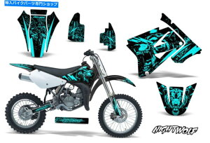Graphics decal kit XYL̃fJ[OtBbNLbgXebJ[bvRM85 RM 85 02-16_[goCNiCgEtM Decal Graphic Kit Sticker Wrap For Suzuki RM85 RM 85 02-16 Dirt Bike NIGHTWOLF M
