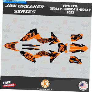 Graphics decal kit KTM 4Xg[N250SX-FA350SX-F450SX-F 2023 JawBreaker-Gshiftp̃OtBbNLbg Graphics Kit for KTM 4-stroke 250SX-F, 350SX-F & 450SX-F 2023 Jawbreaker-OGShift