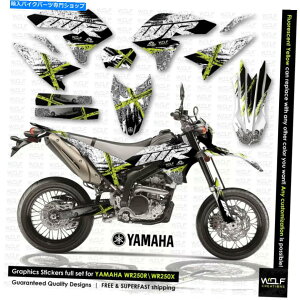 Graphics decal kit OtBbNXfJ[XebJ[}nWR250X 2008-2018p̃tLbg GRAPHICS DECALS STICKERS FULL KIT FOR YAMAHA WR250X 2008-2018