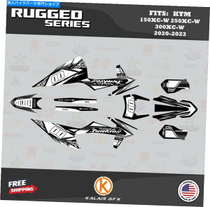 Graphics decal kit KTM�̃O���t�B�b�N�L�b�g150xc-W 250xc-W 300xc-W 2020 2021 2022 2023���-White Graphics Kit for KTM 150XC-W 250XC-W 300XC-W 2020 2021 2022 2023 Rugged - White�y���s�A���i�z