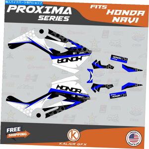 Graphics decal kit z_ir̃OtBbNLbgi2016-2022jProxima-Blue Graphics Kit for HONDA NAVI (2016-2022) PROXIMA-blue