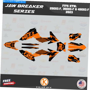 Graphics decal kit KTM 4Xg[N250xc-FA350xc-FA450xc-f 2023 Jawbreaker-og Shift̃OtBbNLbg Graphics Kit for KTM 4-stroke 250XC-F, 350XC-F, 450XC-F 2023 Jawbreaker-OG Shift