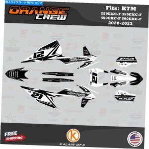 Graphics decal kit KTM̃OtBbNLbg250EXC-F 350EXC-F 450EXC-F 500EXC-F 2020-23 OC-zCg Graphics Kit for KTM 250EXC-F 350EXC-F 450EXC-F 500EXC-F 2020-23 OC - White