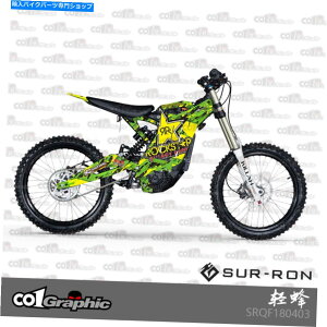 Graphics decal kit �O���t�B�b�N�f�J�[���X�e�b�J�[�T�������C�g�r�[�z�^���G���N�g���b�NMX�o�C�N�p�̃t���L�b�g GRAPHICS DECALS STICKERS FULL KIT FOR SURRON LIGHT-BEE FIREFLY ELECTRIC MX BIKE