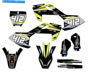 Graphics decal kit 2019-2023 TC 65T[WCG[ZQOtBbNXLbgƃnXNo[iƌ݊ 2019-2023 TC 65 SURGE Yellow Senge Graphics Kit Compatible with Husqvarna