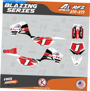 Graphics decal kit Apollo RFZ X4 X5 X6AX14?X19 Blazing-Red̃OtBbNLbg Graphics Kit for Apollo RFZ X4 X5 X6, X14 to X19 Blazing- Red