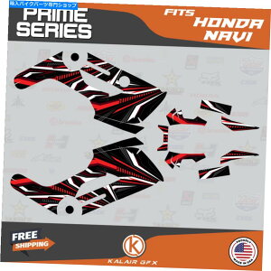 Graphics decal kit z_Eir̃OtBbNLbgi2016-2022jPrime-Red Graphics Kit for HONDA NAVI (2016-2022) PRIME-red