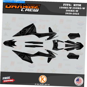 Graphics decal kit KTM 150xc-W 250xc-W 300xc-W 2020 2020 2021 2022 2023 OG�N���[�p�̃O���t�B�b�N�L�b�g - �� Graphics Kit for KTM 150XC-W 250XC-W 300XC-W 2020 2021 2022 2023 OG Crew - Smoke