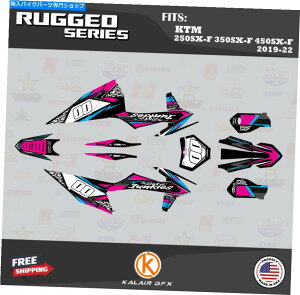 Graphics decal kit KTM�̃O���t�B�b�N�L�b�g250SX-F 350SX-F 450SX-F 2019-2022 Rugged-Magenta Graphics Kit for KTM 250SX-F 350SX-F 450SX-F 2019 - 2022 Rugged-Magenta�y���s�A���i�z