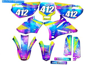 Graphics decal kit 2002-2014 YZ 85 Space Kadet Galaxy Senge Graphics Kit Yamahaƌ݊ 2002-2014 YZ 85 SPACE KADET Galaxy Senge Graphics Kit Compatible with Yamaha