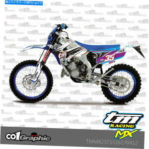 Graphics decal kit TM���[�V���OMX/EN 2015-2018�p�̃O���t�B�b�N�f�J�[���X�e�b�J�[�L�b�g GRAPHICS DECALS STICKERS KIT FOR TM Racing MX/EN 2015-2018�y���s�A���i�z