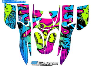 Graphics decal kit ׂĂ̔N}n120~jOtBbNXLbgfRbvfbJXebJ[ ALL YEARS YAMAHA 120 MINI GRAPHICS KIT DECO WRAP DECOR DECALS STICKERS