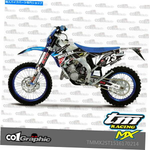 Graphics decal kit TM���[�V���OMX/EN 2015-2018�p�̃O���t�B�b�N�f�J�[���X�e�b�J�[�L�b�g GRAPHICS DECALS STICKERS KIT FOR TM Racing MX/EN 2015-2018�y���s�A���i�z
