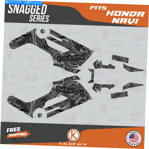 Graphics decal kit z_Eir̃OtBbNLbgi2016-2022j Graphics Kit for HONDA NAVI (2016-2022) Snagged- Smoke
