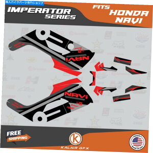 Graphics decal kit z_ir̃OtBbNLbgi2016-2022jImperator-Red-Shift Graphics Kit for HONDA NAVI (2016-2022) IMPERATOR-red-shift