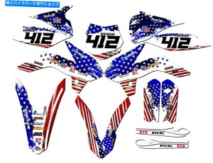 Graphics decal kit 2013-2014 SX 105 Merica USA Senge Graphics Kit KTMƌ݊ 2013-2014 SX 105 MERICA Usa Senge Graphics Kit Compatible with KTM