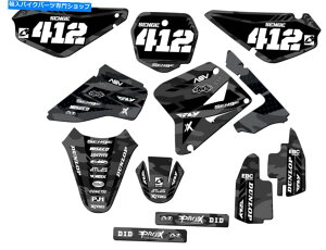 Graphics decal kit 2001-2004 RM 85 Apache Gray Senge Graphics KitSuzukiƌ݊ 2001-2004 RM 85 APACHE Grey Senge Graphics Kit Compatible with Suzuki
