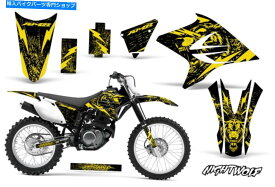Graphics decal kit ヤマハTTR 230ダートバイクグラフィックステッカーキットデカールMXラップ2005-2017ナイトウルフY Yamaha TTR 230 Dirt Bike Graphic Sticker Kit Decal MX Wrap 2005-2017 NIGHTWOLF Y