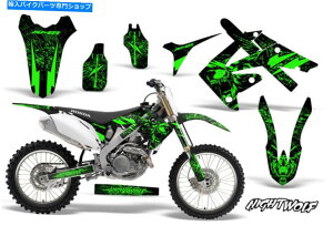 Graphics decal kit �z���_CRF250R�_�[�g�o�C�N�O���t�B�b�N�X�e�b�J�[�L�b�gMX�f�J�[�����b�v2010-2013�i�C�g�E���tG Honda CRF250R Dirt Bike Graphic Sticker Kit MX Decal Wrap 2010-2013 NIGHTWOLF G�y���s�A���i�z