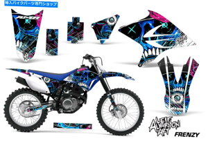 Graphics decal kit ���}�nTTR 230�_�[�g�o�C�N�O���t�B�b�N�X�e�b�J�[�L�b�g�f�J�[��MX���b�v2005-2017 FRENZY DKBU Yamaha TTR 230 Dirt Bike Graphic Sticker Kit Decal MX Wrap 2005-2017 FRENZY DKBU�y���s�A���i�z