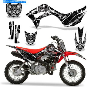 Graphics decal kit �z���_CRF110F�_�[�g�o�C�N�O���t�B�b�N�X�e�b�J�[�L�b�g�f�J�[�����b�vMX 19-20�卬���z���C�g Honda CRF110F Dirt Bike Graphic Sticker Kit Decal Wrap MX 19-20 HAVOC WHITE�y���s�A���i�z