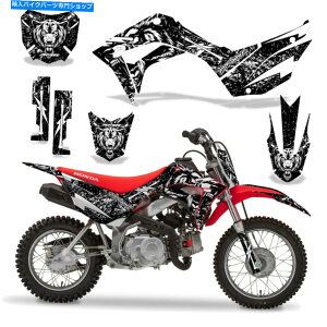 Graphics decal kit �z���_CRF110F�_�[�g�o�C�N�O���t�B�b�N�X�e�b�J�[�L�b�g�f�J�[�����b�vMX 19-20�i�C�g�E���t�z���C�g Honda CRF110F Dirt Bike Graphic Sticker Kit Decal Wrap MX 19-20 NIGHTWOLF WHITE�y���s�A���i�z