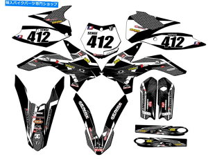 Graphics decal kit 2013-2014 SX 85 Podium Black Senge Graphics Kit KTM�ƌ݊��� 2013-2014 SX 85 PODIUM Black Senge Graphics Kit Compatible with KTM�y���s�A���i�z