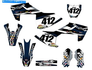 Graphics decal kit 2018-2023 TC 85 Mayhem Blue Senge Graphics Kit Husqvarna�ƌ݊��� 2018-2023 TC 85 MAYHEM Blue Senge Graphics Kit Compatible with Husqvarna