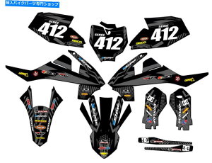 Graphics decal kit 2021-2023 MC 65 Mayhem Black Senge Graphics KitGasgasƌ݊ 2021-2023 MC 65 MAYHEM Black Senge Graphics Kit Compatible with GASGAS