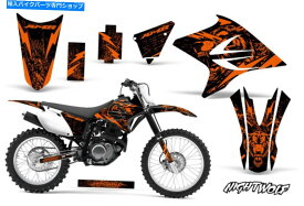 Graphics decal kit ヤマハTTR 230ダートバイクグラフィックステッカーキットデカールMXラップ2005-2017ナイトウルフo Yamaha TTR 230 Dirt Bike Graphic Sticker Kit Decal MX Wrap 2005-2017 NIGHTWOLF O