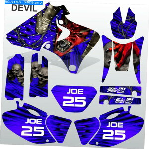 Graphics decal kit ���}�nWRF 250 426 1998-2002�f�r�����C�_�[���g�N���X�f�J�[���Z�b�gMX�O���t�B�b�N�X�L�b�g Yamaha WRF 250 426 1998-2002 DEVIL RIDER motocross decals set MX graphics kit�y���s�A���i�z
