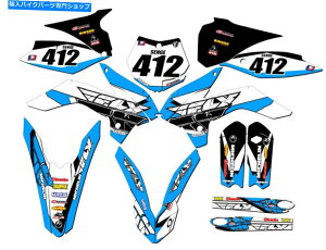 Graphics decal kit 2013-2014 SX 105 13 Fly Sky Blue Senge Graphics Kit��KTM�ƌ݊��� 2013-2014 SX 105 13 FLY Sky Blue Senge Graphics Kit Compatible with KTM�y���s�A���i�z