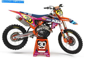 Graphics decal kit 2020 TLD KTM�`�[���O���t�B�b�N�L�b�gLE�R�X�~�b�N�W�����O�� 2020 TLD KTM TEAM GRAPHIC KIT LE COSMIC JUNGLE�y���s�A���i�z