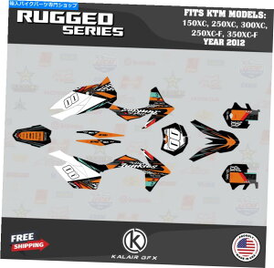 Graphics decal kit KTM 150xcA250xcA300xcA250xc-fA350xc-f̃OtBbNLbgi2012j - IW Graphics Kit for KTM 150XC, 250XC, 300XC, 250XC-F, 350XC-F(2012)Rugged - Orange