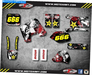 Graphics decal kit z_CR 80 1993-1995tJX^OtBbNLbgOtBeB - X^CfJ[ HONDA CR 80 1993 - 1995 Full Custom Graphic Kit GRAFFITI - STYLE decals