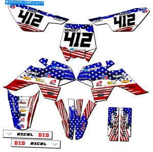Graphics decal kit SR 125 Semi Merica USA Senge Graphics Kit SSR�ƌ݊��� SR 125 SEMI MERICA Usa Senge Graphics Kit Compatible with SSR�y���s�A���i�z