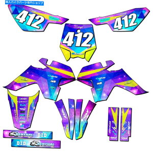 Graphics decal kit SR 125Xy[XKadet Galaxy Senge Graphics KitSSRƌ݊ SR 125 SPACE KADET Galaxy Senge Graphics Kit Compatible with SSR