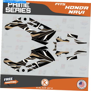 Graphics decal kit z_Eir̃OtBbNLbgi2016-2022jvC^ Graphics Kit for HONDA NAVI (2016-2022) PRIME-tan