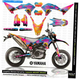 Graphics decal kit Yamaha WR250X WR250R All Years Graphics Kit DecalsXebJ[tLbg YAMAHA WR250X WR250R ALL YEARS GRAPHICS KIT DECALS STICKERS FULL KIT
