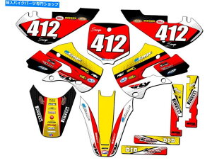 Graphics decal kit All Years RM 65 Ricochet Yellow Senge Graphics KitƃXYLƌ݊ All Years RM 65 RICOCHET Yellow Senge Graphics Kit Compatible with Suzuki