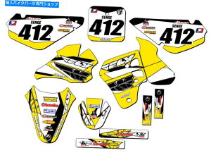 Graphics decal kit 2000 RM 80 13�t���C�C�G���[�Z���Q�O���t�B�b�N�X�L�b�g�X�Y�L�ƌ݊��� 2000 RM 80 13 FLY Yellow Senge Graphics Kit Compatible with Suzuki�y���s�A���i�z