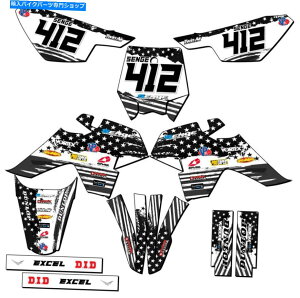 Graphics decal kit SR 125 Auto Merica Matte Black Senge Graphics Kit SSRƌ݊ SR 125 AUTO MERICA Matte Black Senge Graphics Kit Compatible with SSR